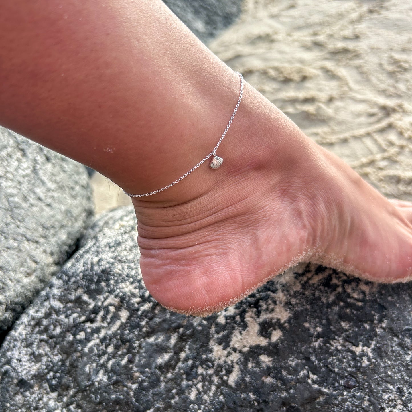 Mini Seashell Anklet