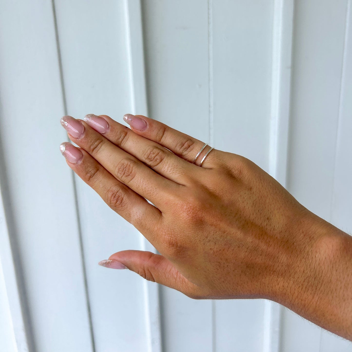 Double Line Pinky Finger Ring (adjustable)