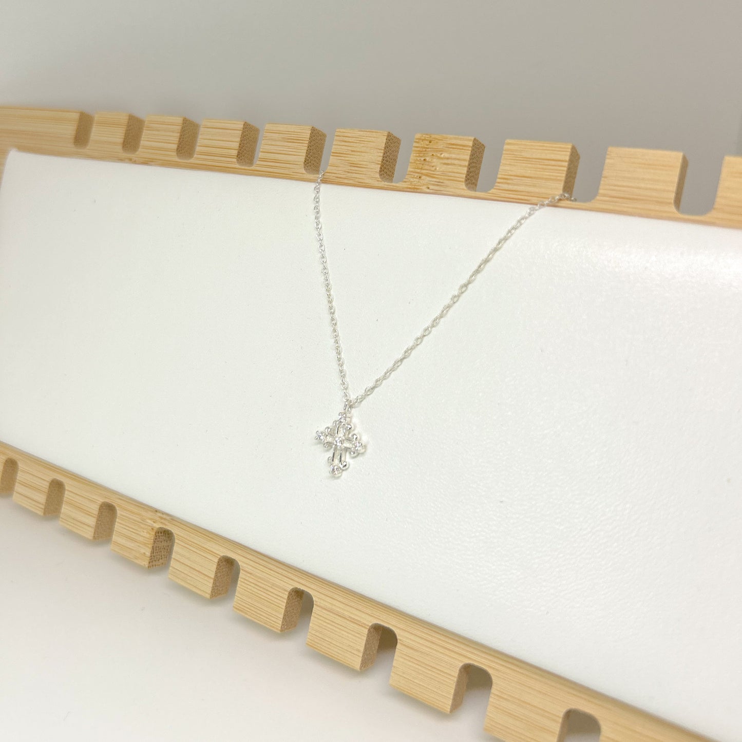 Crystal Cross Necklace