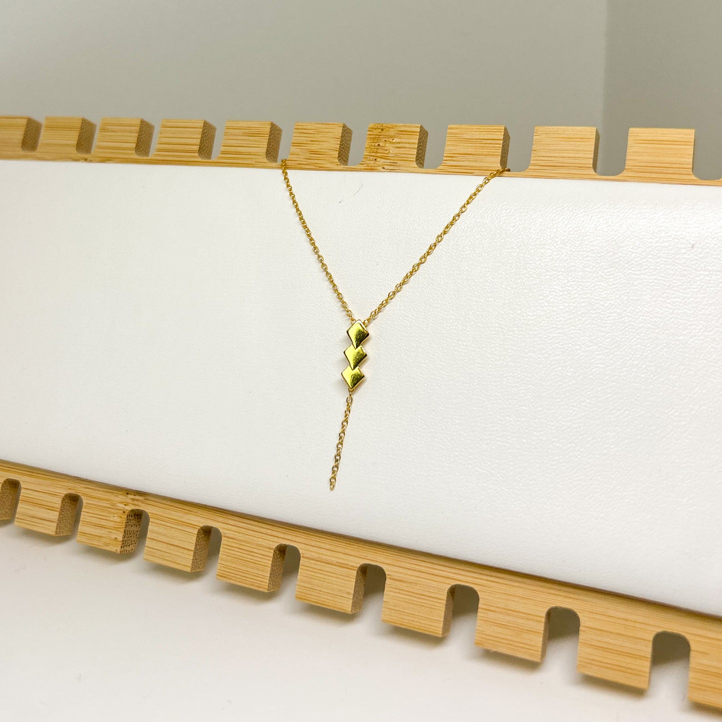 Geometric Gold Plated Necklace